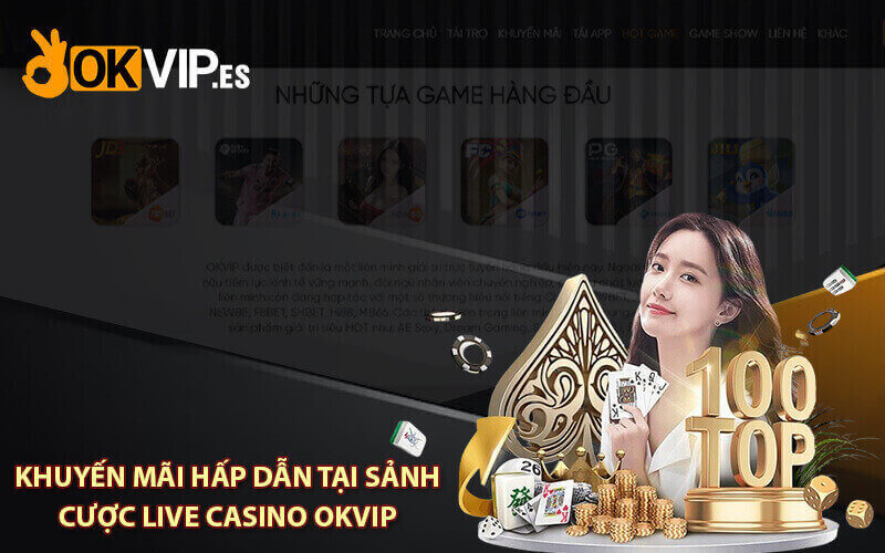 Live casino OKVIP